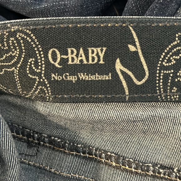 Wrangler Q-Baby Medium/Dark Wash bootcut - Picture 3 of 5